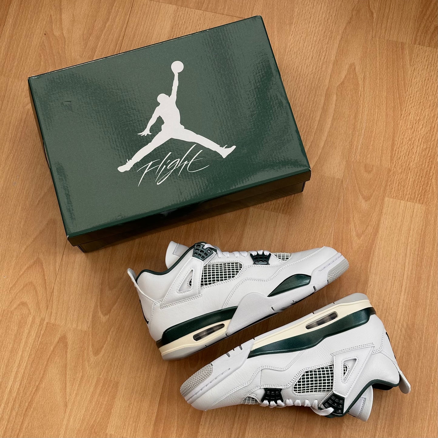 Jordan 4 Retro Oxidized Green