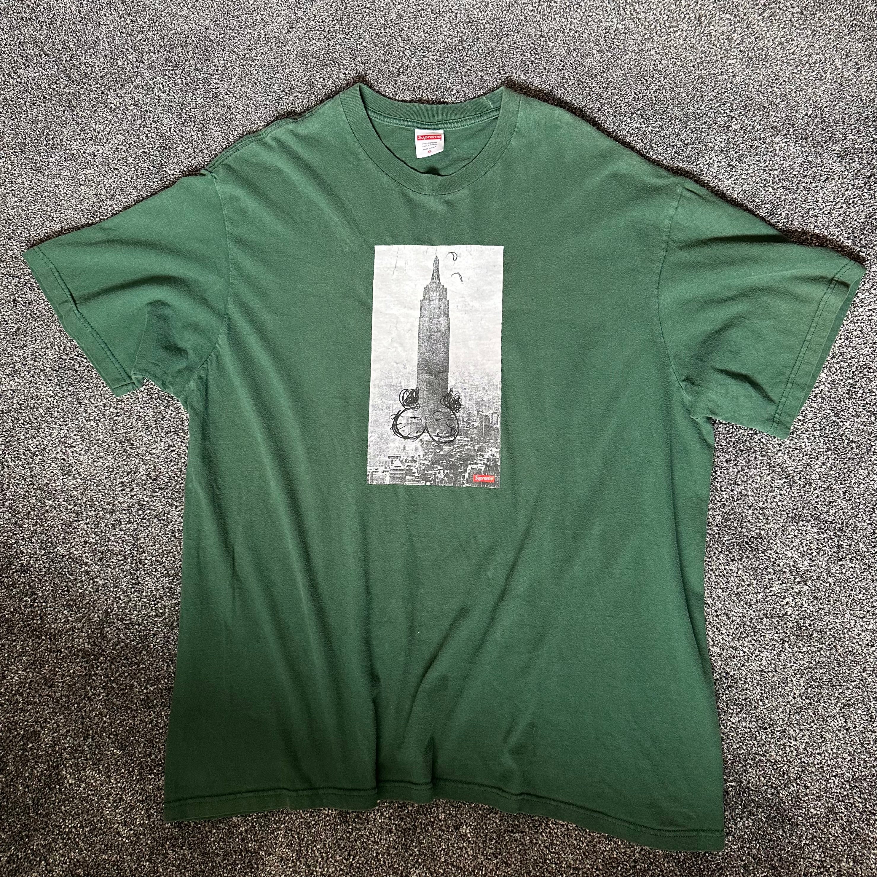 Supreme Mike Kelley Empire State Building T Shirt Prime Kicks