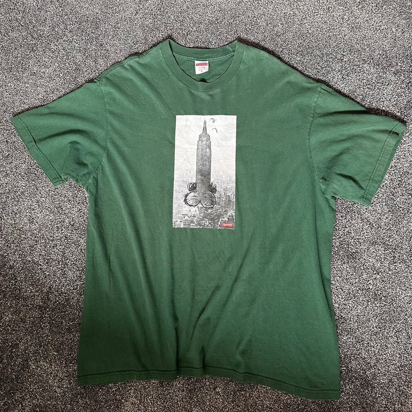 Supreme Mike Kelley Empire State Building T-Shirt