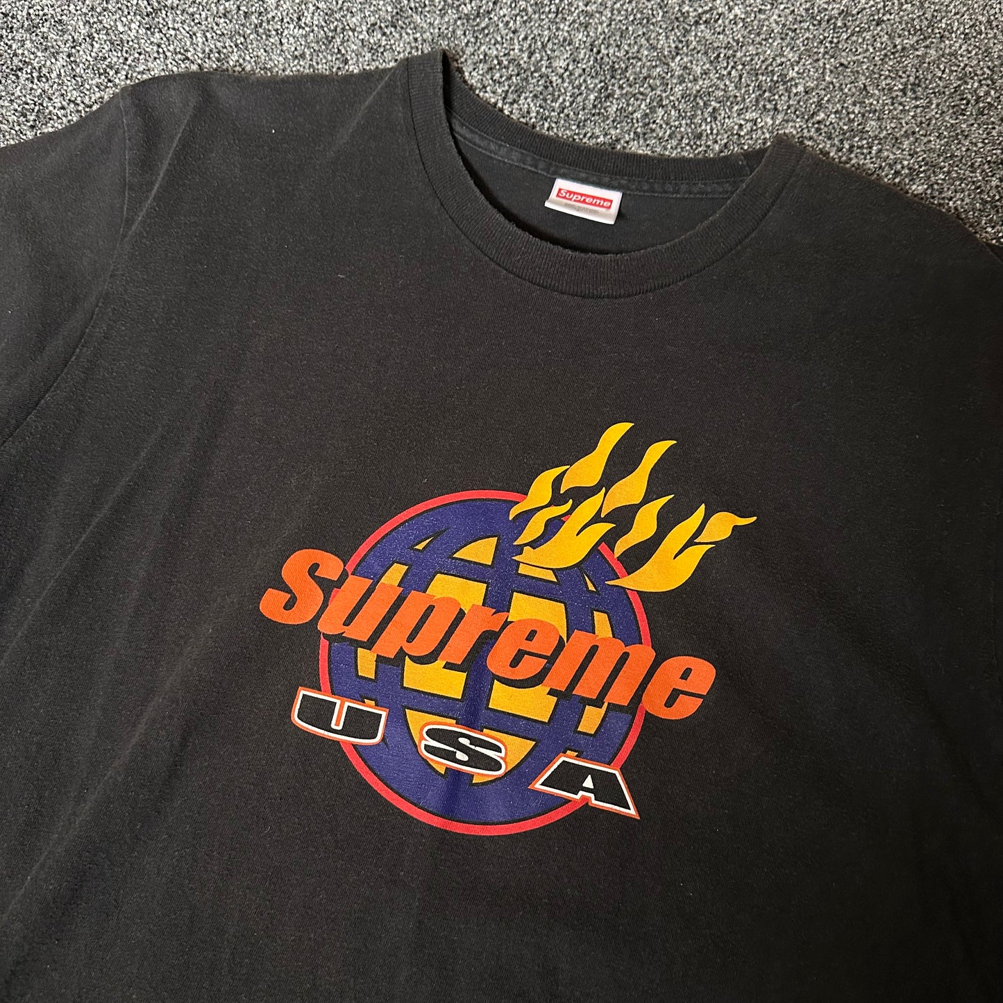 Supreme Fire T-Shirt