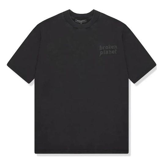 Broken Planet Basics T-Shirt Washed Midnight Black