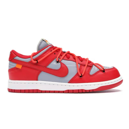 Nike Dunk Low Off-White 'University Red'